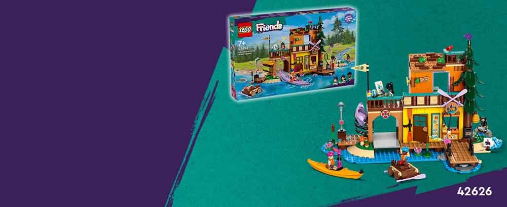 LEGO<sup>®</sup> Friends Sporty wodne na obozie kempingowym (42626)
