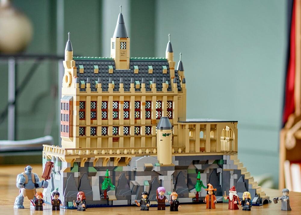 Конструктор LEGO 76435 Гаррі Поттер Хогвартський замок: опис Великої зали