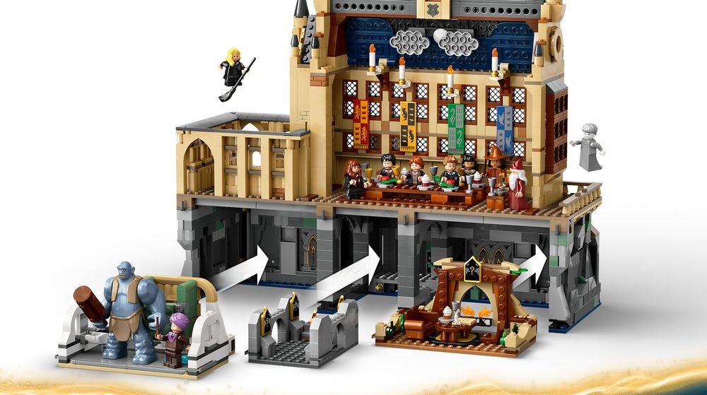 LEGO 76435 Гаррі Поттер Хогвартський замок: Модульна колекція Великої зали  