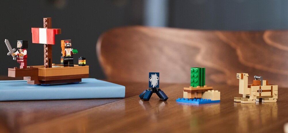 LEGO 21259 Minecraft Rejs statkiem pirackim opis