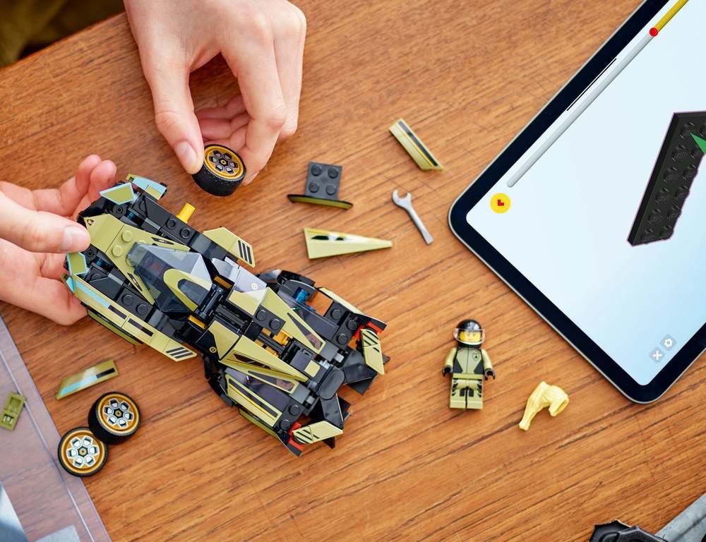 LEGO 76923 Speed Champions Luksusowe Lamborghini Lambo V12 Vision GT umiejętności