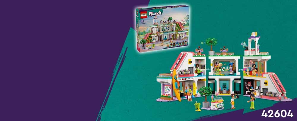 LEGO<sup>®</sup> Friends Centrum handlowe w Heartlake City (42604)