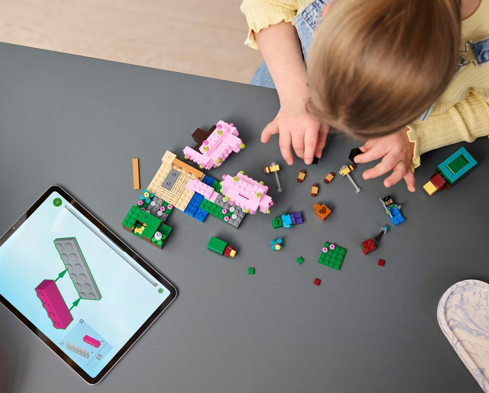 LEGO 21260 Minecraft Wiśniowy ogród umiejętności