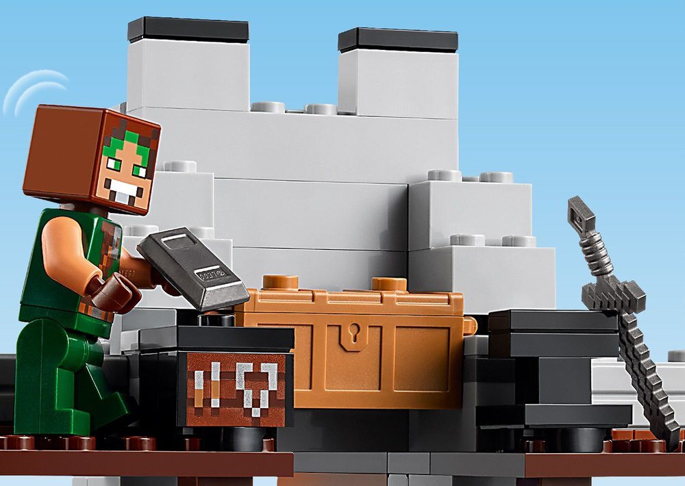 LEGO 21261 Minecraft Wilcza twierdza wymiary