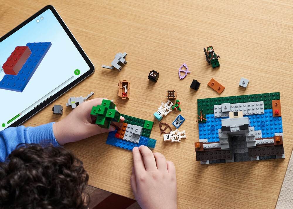 LEGO 21261 Minecraft Wilcza twierdza umiejętności