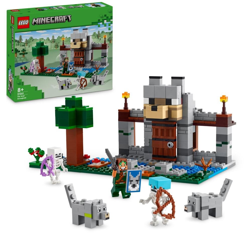 LEGO 21261 Minecraft Wilcza twierdza Zestaw
