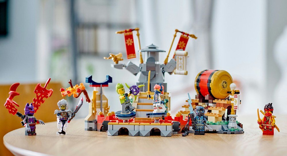 LEGO 71818 NINJAGO Arena turniejowa opis