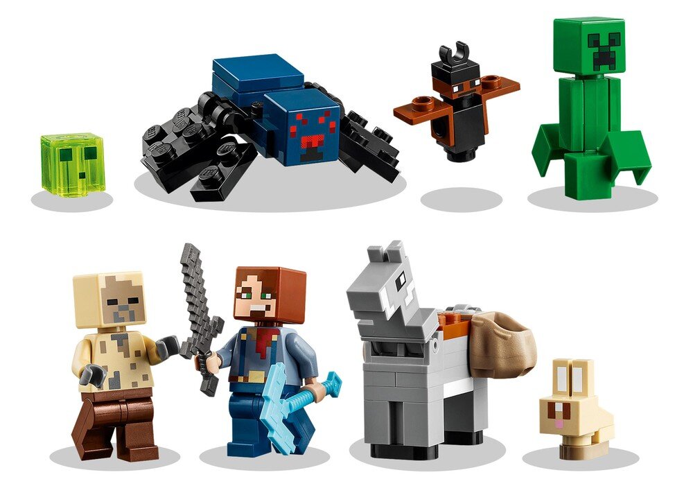 LEGO 21263 Minecraft Kopalnia w Badlandach Figurki