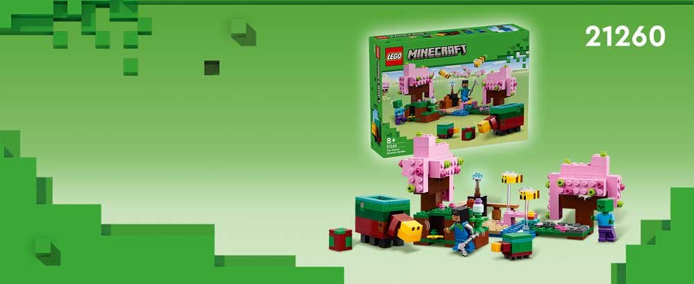 LEGO<sup>®</sup> Minecraft<sup>®</sup> Wiśniowy ogród
