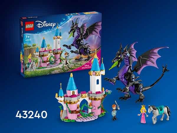 LEGO<sup>®</sup> ǀ Disney Princess Diabolina jako smok