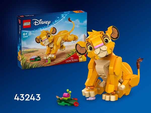 LEGO<sup>®</sup> ǀ Disney Król Lew — lwiątko Simba