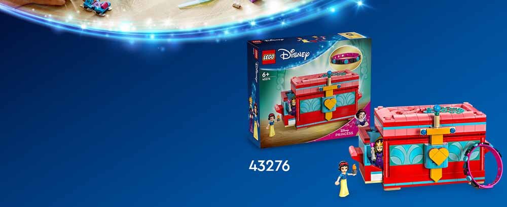 LEGO<sup>®</sup> ǀ Disney Szkatułka na biżuterię z Królewną Śnieżką