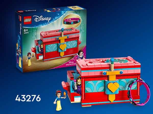 LEGO<sup>®</sup> ǀ Disney Szkatułka na biżuterię z Królewną Śnieżką