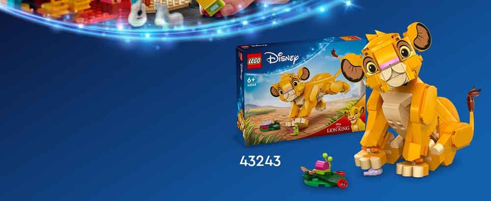 LEGO<sup>®</sup> ǀ Disney Król Lew — lwiątko Simba