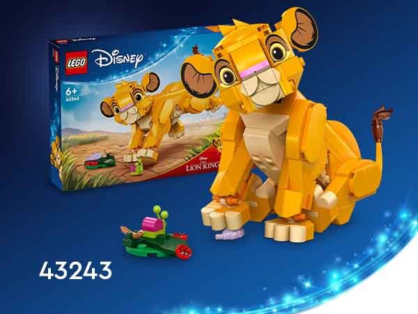 LEGO<sup>®</sup> ǀ Disney Król Lew — lwiątko Simba