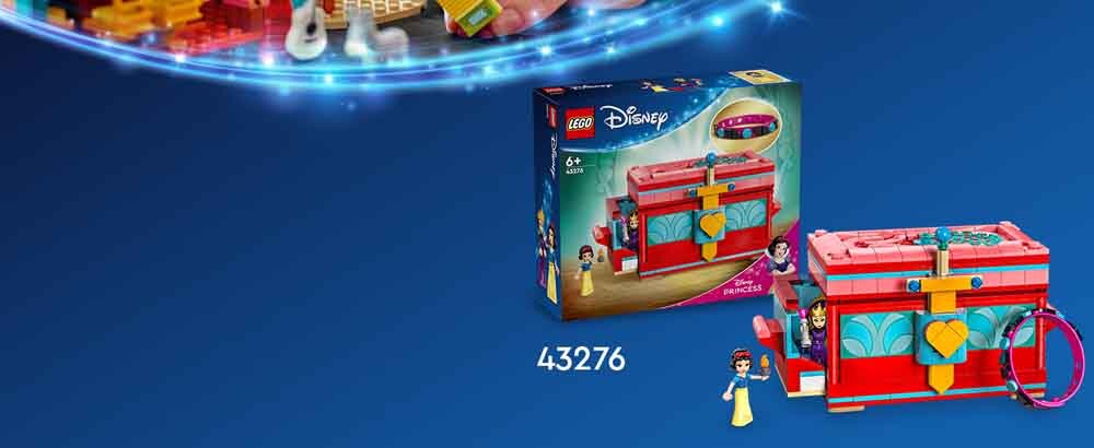LEGO<sup>®</sup> ǀ Disney Szkatułka na biżuterię z Królewną Śnieżką