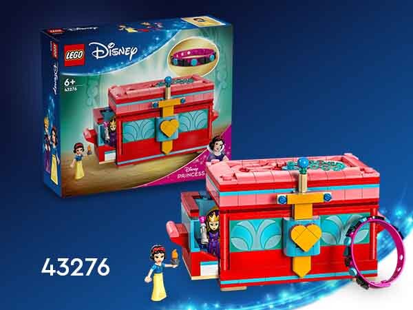 LEGO<sup>®</sup> ǀ Disney Szkatułka na biżuterię z Królewną Śnieżką