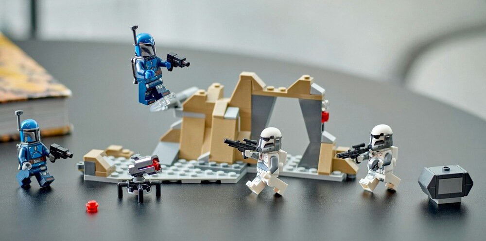 LEGO 75373 Star Wars Zasadzka na Mandalorze - zestaw bitewny opis