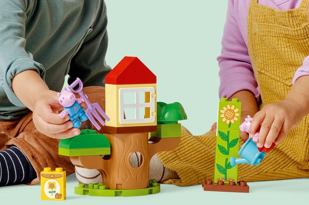 LEGO 10431 DUPLO Ogród i domek na drzewie Peppy zabawka