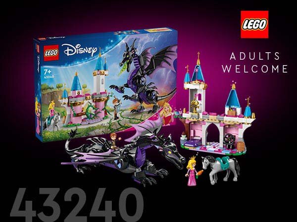 LEGO<sup>®</sup> ǀ Disney Princess Diabolina jako smok