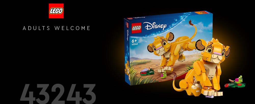 LEGO<sup>®</sup> ǀ Disney Król Lew — lwiątko Simba