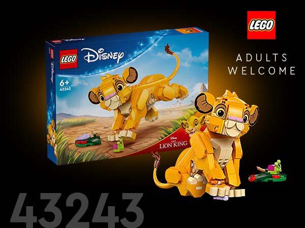 LEGO<sup>®</sup> ǀ Disney Król Lew — lwiątko Simba