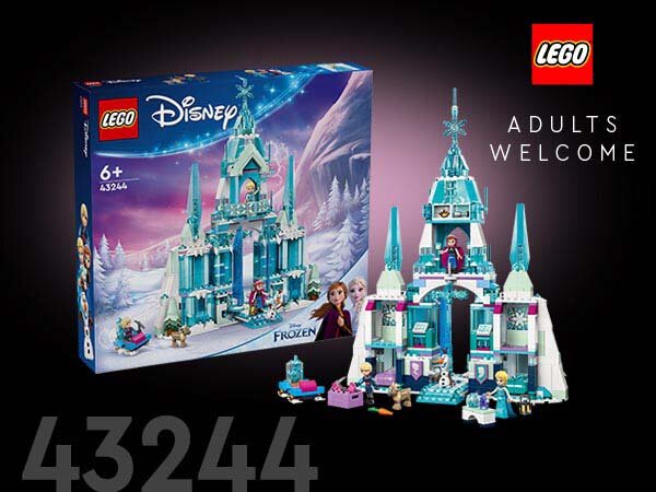 LEGO<sup>®</sup> ǀ Disney Frozen Lodowy pałac Elzy