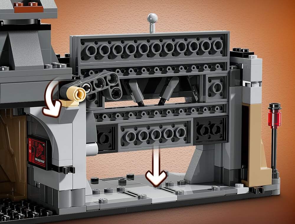 LEGO 75386 Star Wars Pojedynek Paza Vizsli i Moffa Gideona walka