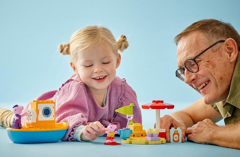 LEGO 10432 DUPLO Peppa i rejs łodzią Zabawki