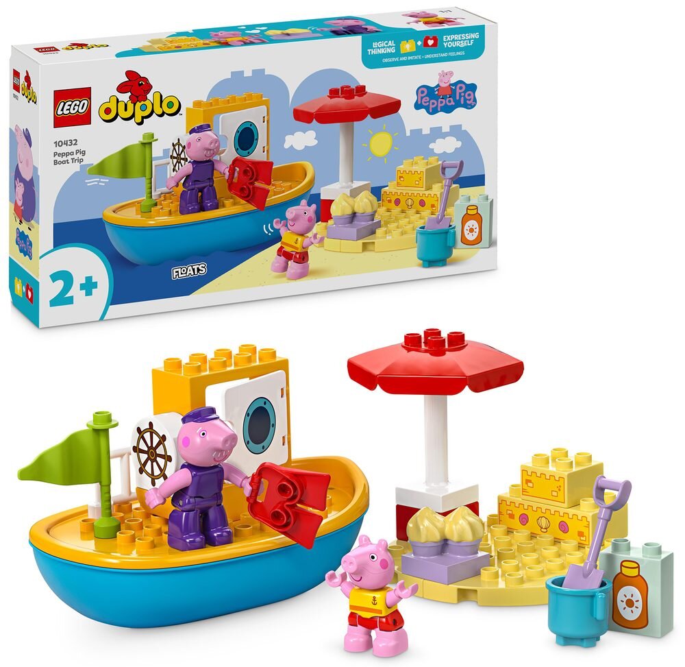 LEGO 10432 DUPLO Peppa i rejs łodzią Zestaw