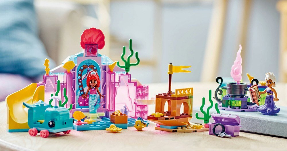LEGO 43254 Disney Princess Kryształowa grota Arielki opis