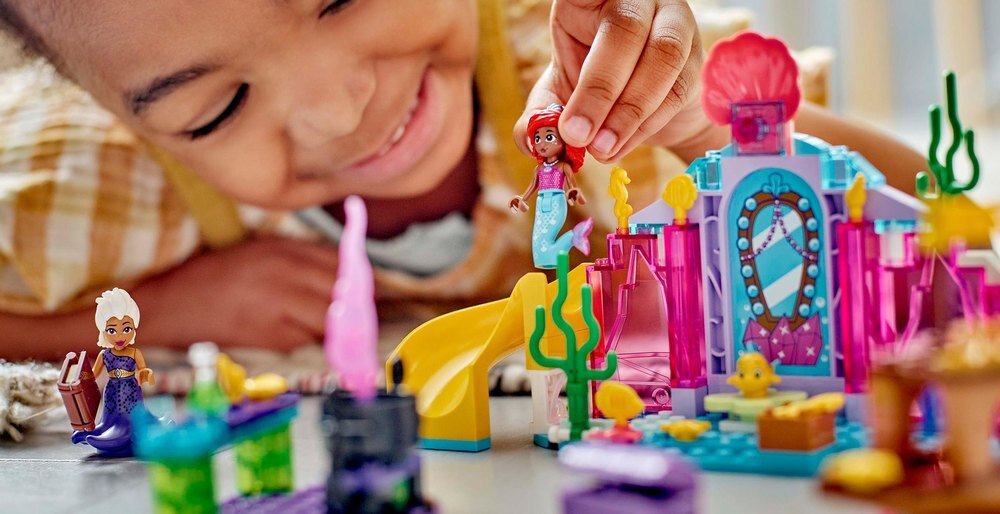 LEGO 43254 Disney Princess Kryształowa grota Arielki LEGO 4+