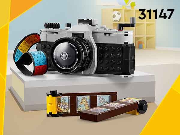 LEGO<sup>®</sup> Creator Aparat w stylu retro (31147)