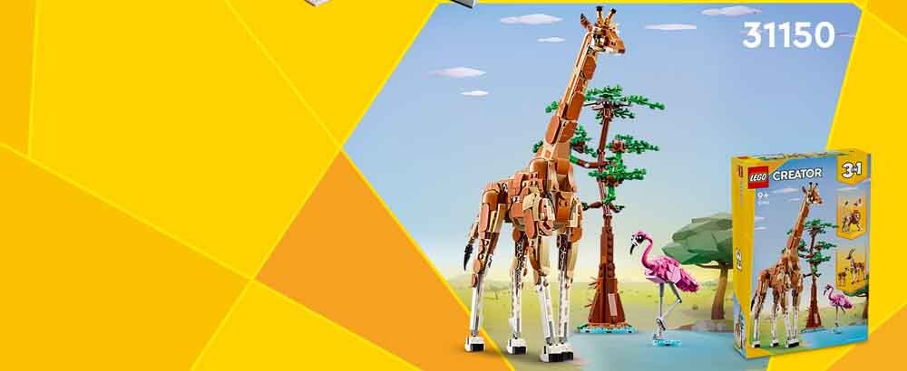 LEGO<sup>®</sup> Creator Dzikie zwierzęta z safari (31150)