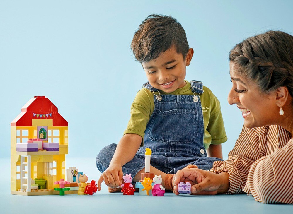 LEGO 10433 DUPLO Urodzinowy domek Peppy serial 