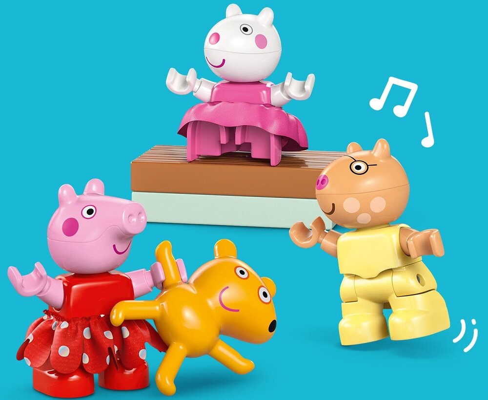 LEGO 10433 DUPLO Urodzinowy domek Peppy figurki 