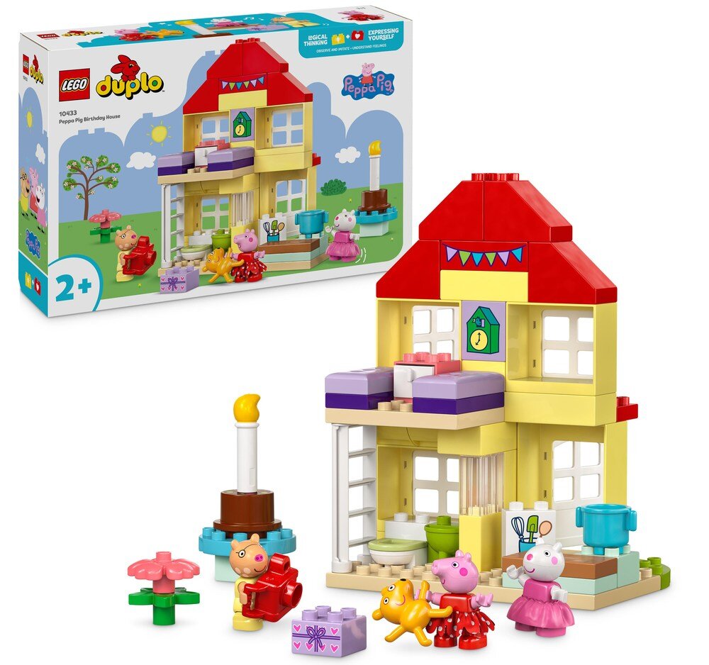 LEGO 10433 DUPLO Urodzinowy domek Peppy Zestaw 