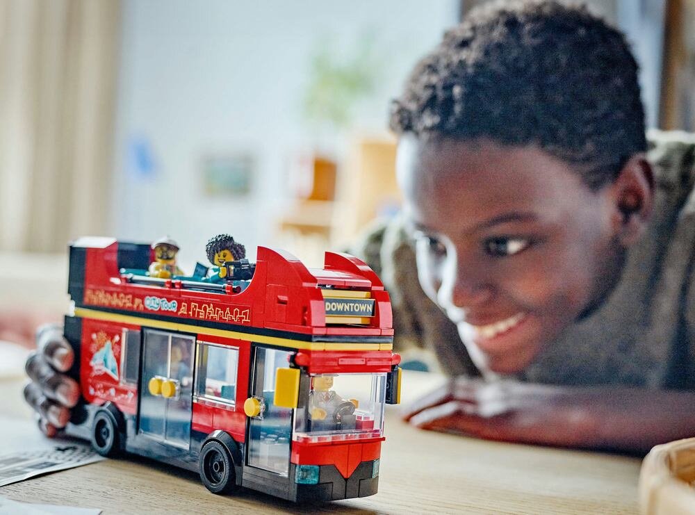 LEGO 60407 City Czerwony, piętrowy autokar wycieczka