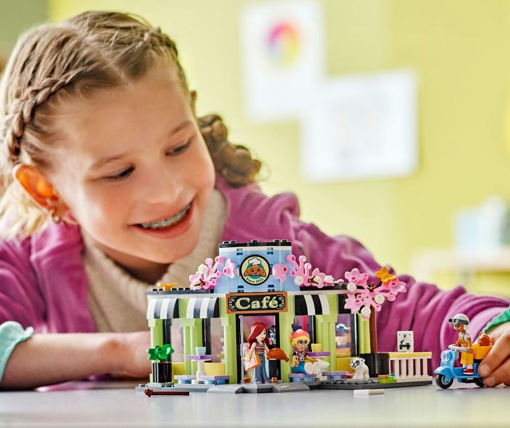 LEGO 42618 Friends Kawiarnia w Heartlake kreatywność