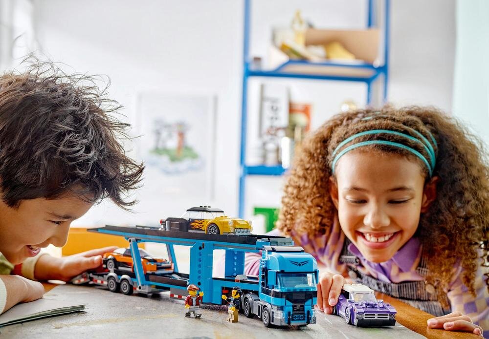 LEGO 60408 City Laweta z samochodami sportowymi prezent