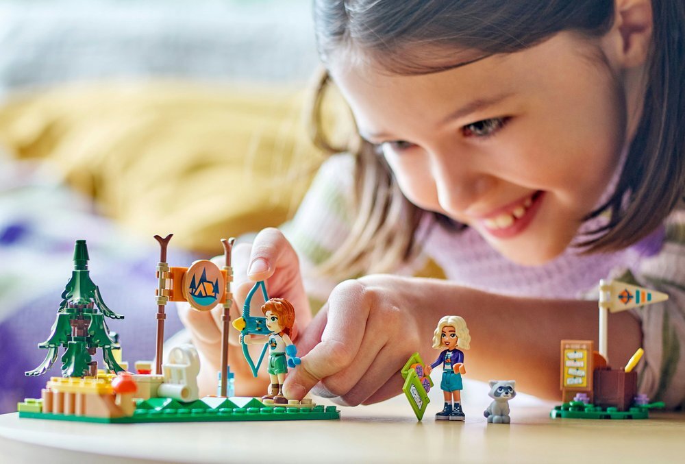 LEGO 42622 Friends Strzelnica na letnim obozie łuczniczym strzały