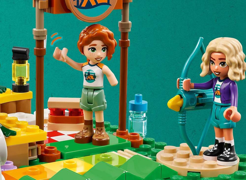 LEGO 42622 Friends Strzelnica na letnim obozie łuczniczym minilaleczki