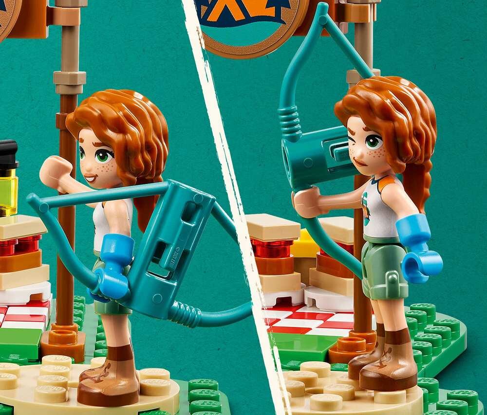 LEGO 42622 Friends Strzelnica na letnim obozie łuczniczym zabawa