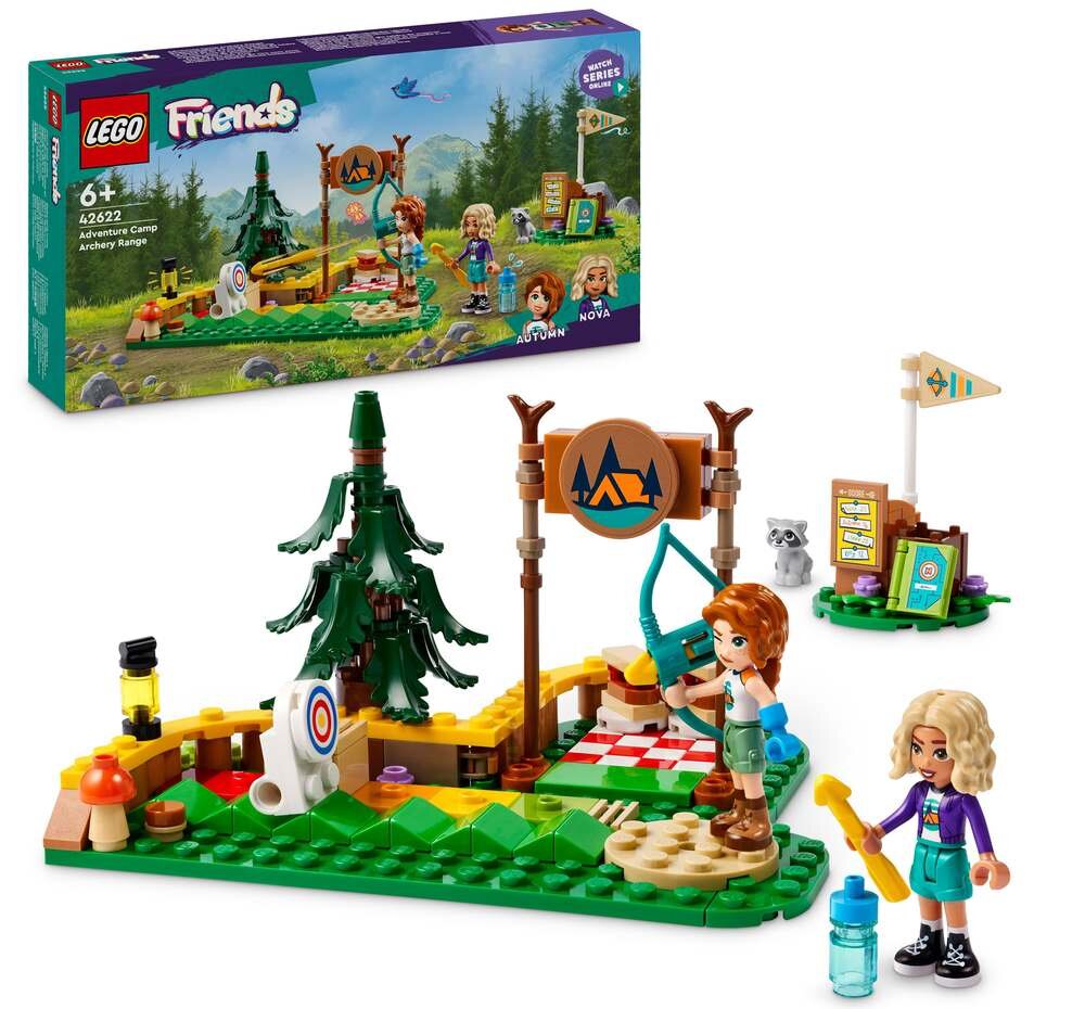 LEGO 42622 Friends Strzelnica na letnim obozie łuczniczym Zestaw