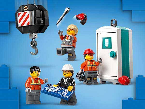 Pracownicy budowy LEGO<sup>®</sup>