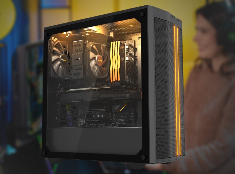 Komputer MAD DOG BQ500DX-B-A04DB32 R5-5600 32GB RAM 1TB SSD GeForce RTX4060 przeznaczenie testy podzespoły