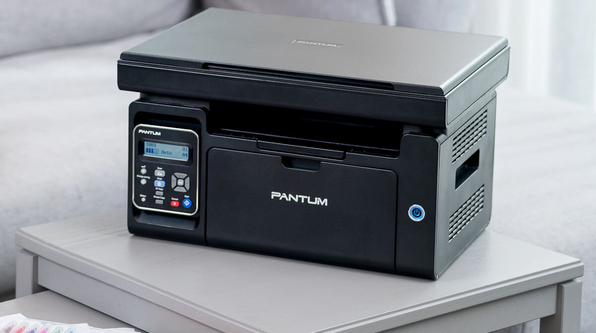 Urządzenie wielofunkcyjne PANTUM M6500NW Wi-Fi automatyczny podajnik papieru o pojemności 150 arkuszy obsługuje różne nośniki papier zwykły, gruby, cienki, folie, karton, etykiety oraz koperty