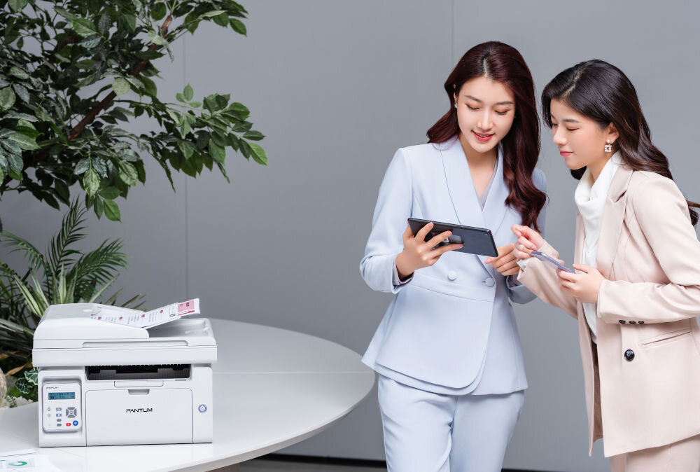Urządzenie wielofunkcyjne PANTUM M6559NW Wi-Fi technologia druku laserowego trwałe wydruki