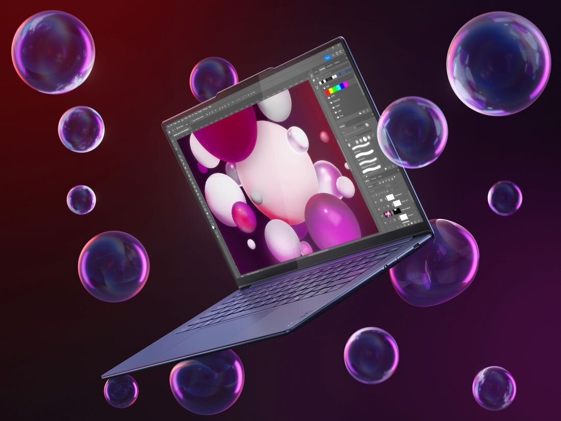 Laptop LENOVO Yoga Slim 7 - RAM LPDDR5X SSD PCIe NVMe 4.0