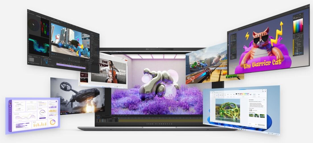Laptop ASUS Vivobook S 15 - Qualcomm Snapdragon X Elite Qualcomm Adreno X1E-78-100 SSD PCIe NVMe 4.0 LPDDR5X